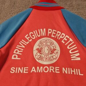 Gucci Track Jacket Zip Sweatshirt Privilegium Perpetuum Pink Blue Girls Size 10